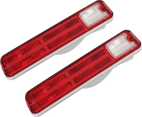 Vista 4 de KUAFU Lámpara de luz trasera compatible con Chevy Chevrolet El Camino Malibu GMC Caballero Station Wagon 1979-1987, luz trasera del lado