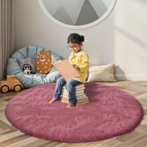 Vista 30 de Alfombras pequeñas de 2 x 3 pies, alfombra negra para dormitorio, alfombra moderna de pelo largo, alfombra pequeña, alfombra de noche esponjosa