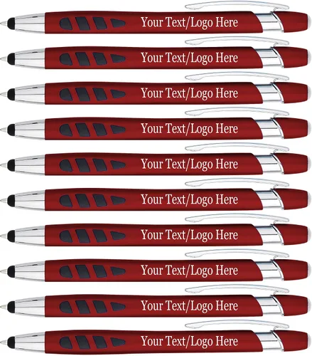 Vista 11 de Personalizado con tu logotipo personalizado o bolígrafos de texto, paquete de 300 unidades a granel para negocios, fiestas y eventos, lápiz