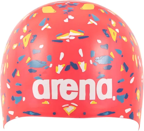 Vista 10 de Arena Poolish Molded Silicone Swim Cap for Training and Racing