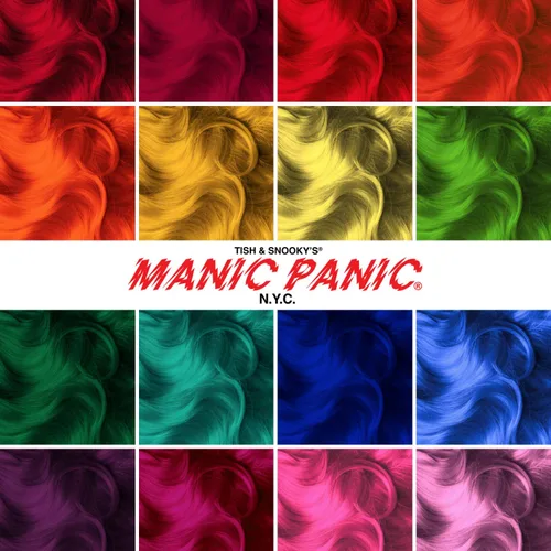 Vista 5 de MANIC PANIC Classic Raven Color de Cabello Semipermanente - Tinte negro de tono frío para mujeres y hombres que dura de 4 a 6 semanas - Vegano, sin