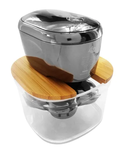 Vista 6 de FitSand - Soporte de enjuague para afeitadora de bambú compatible con Skull Shaver Pitbull Gold PRO GX5