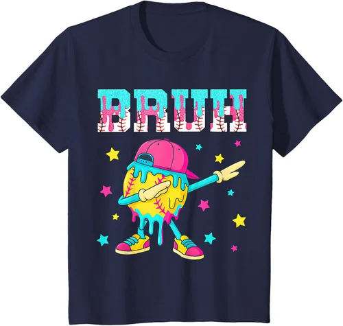 Vista 57 de Baseball Life Style 101 Apparel Youth Drip Baseball Boys Kid Camiseta