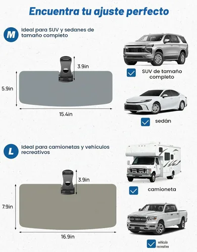 Vista 2 de JOYTUTUS Visera solar para camioneta, paquete de 2 extensores polarizados para camión, extensión universal UV400 para visera de automóvil