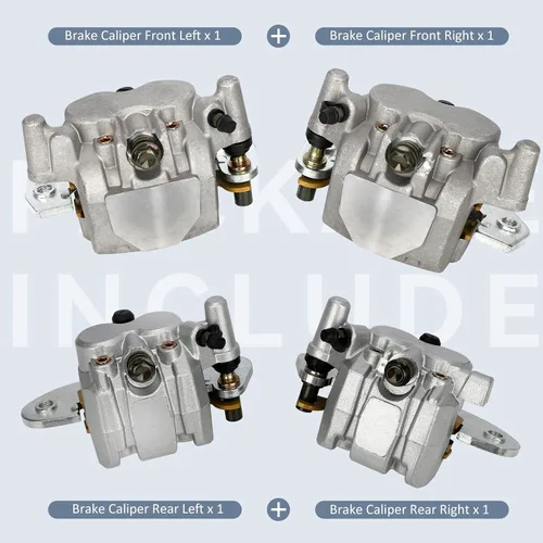 Vista 6 de M MATI Pinza de freno delantera y trasera para Yamaha Viking 700 Wolverine X2 X4 700 850 2014-2022 1XD-2580T-00-00 1XD-2580W-00-00