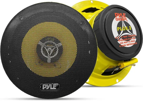 Vista 9 de Sistema de altavoces de coche de dos vías Pyle - Pro de 3.5 pulgadas 120 vatios 4 ohmios Tweeter medio componente de audio de sonido para estéreo