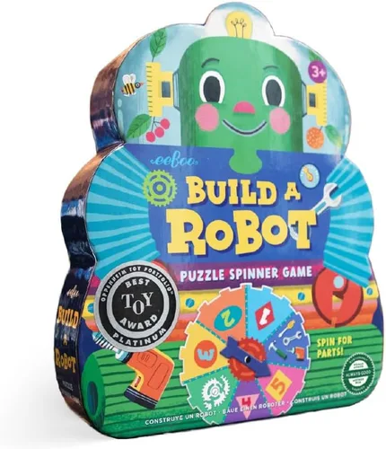 Vista 17 de eeBoo Kitten's Time for Tea Spinner Game, Story Building, 2-4 jugadores