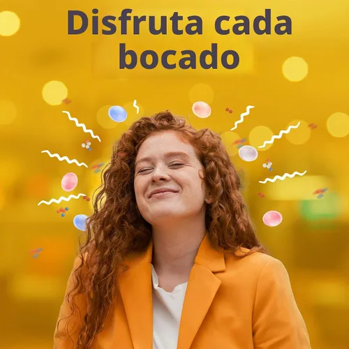 Vista 4 de Gerrit's Obleas satelitales originales, rellenas con cuentas de caramelo surtidas, tina de 100 unidades (4.41 onzas)