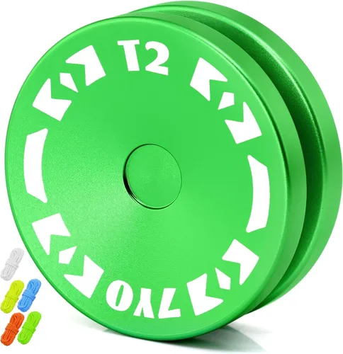 Vista 11 de T2 Looping Yoyo para niños, sensible principiante Yoyo profesional 2A Loop Yo yo para nivel de entrada + 5 cuerdas adicionales (negro)