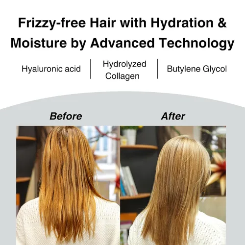 Vista 5 de Moist Diane Juego de Champú y Acondicionador Natural para Mujeres y Hombres, Champú y Acondicionador de Aceite de Argán para Cabello Rizado por