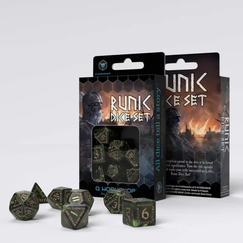 Vista 2 de Q Workshop Juego de dados Runk (SRUN98)