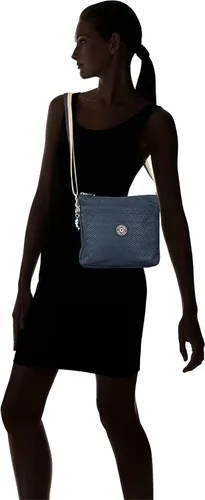 Vista 6 de Kipling Sebastian Crossbody para mujer súper ligero duradero bolso de hombro de nailon