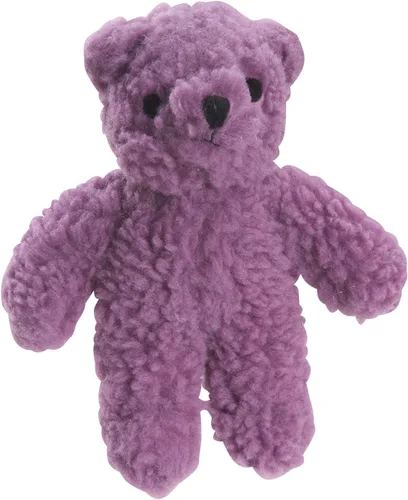Vista 3 de Zanies Juguetes de Oso Berber para Perro, Azul