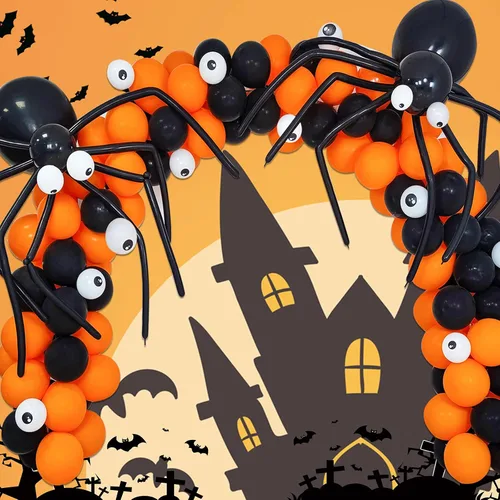 Vista 7 de ASIYUHY 260 globos largos, paquete de 100 globos de animales retorcidos Negro