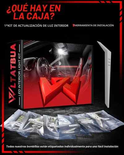 Vista 7 de Kit de luz interior LED de reemplazo para Dodge Durango 2011 a 2014 2015 2016 2017 2018 2019 2020 2021 2022, bombillas LED blancas súper brillantes
