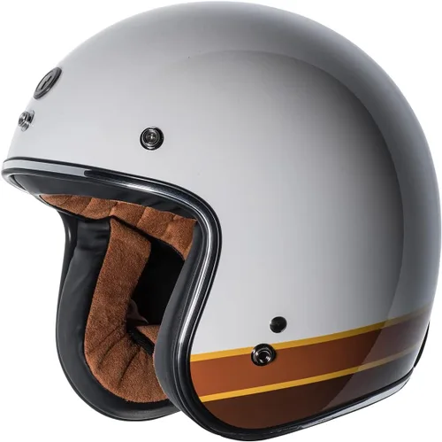 Vista 27 de TORC T50/Del Mar Casco de Motocicleta con Cara Abierta 3/4 con Gráficos