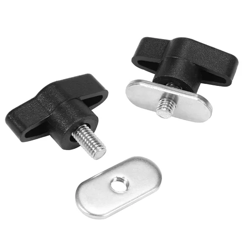Vista 3 de Lixada 6 juegos de tornillos de kayak tuercas hardware para riel canoa kayak pista montaje sistema pesca barco accesorios