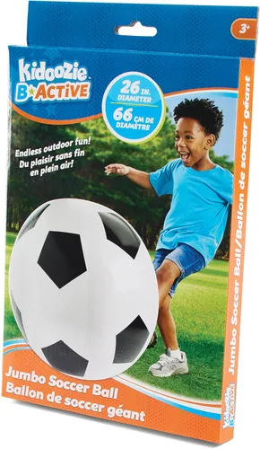 Vista 7 de Kidoozie Balón de fútbol gigante, comienza la diversión gigante con el juego activo, perfecto para pequeños atletas a partir de 3 años