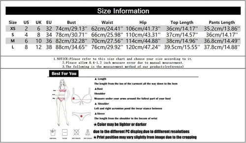 Vista 5 de Conjunto de dos piezas para mujer, pantalones cortos de verano de 2 piezas, top corto y pantalones cortos