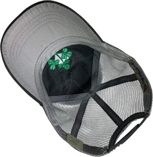 Vista 3 de Irlanda Rugby Trucker Gorra Carbón