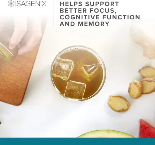 Vista 7 de Isagenix Ionix Supreme - Polvo con vitamina B12 y niacina - Suplemento de enfoque para ayudar a la salud cerebral - Suplemento de apoyo inmunológico