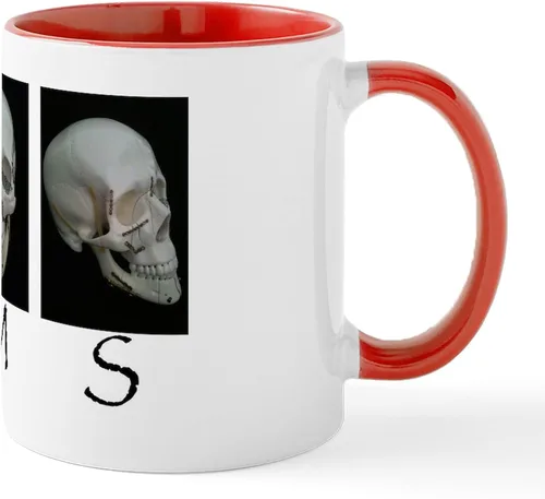Vista 11 de CafePress OMS - Taza quirúrgica con diseño de calavera de 11 oz (11.0 fl oz)