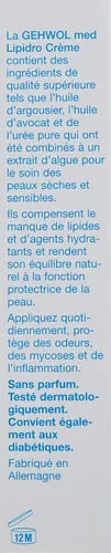 Vista 8 de Gehwol Med Lipidro Crema para Unisex, 2.6 onzas líquidas (paquete de 1)