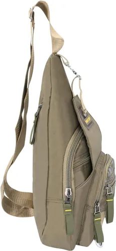 Vista 3 de Bolso bandolera de nailon, mochila pequeña, bolsa de hombro cruzada