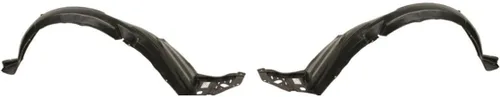 Vista 2 de Parts N Go Juego de protectores de guardabarros con clips para TSX 2009-2014 delantero lado del conductor y pasajero izquierdo derecho AC1248124