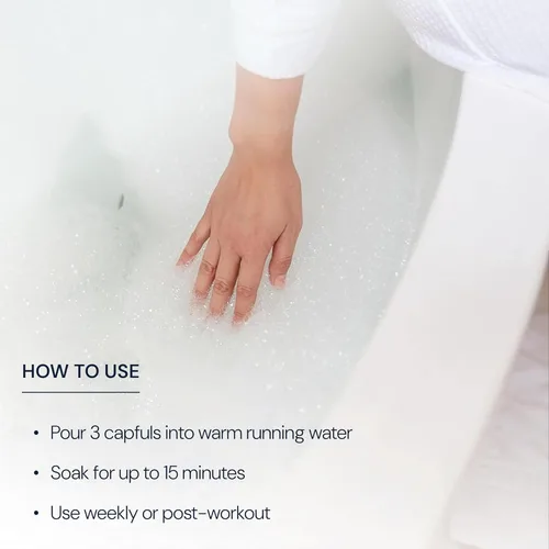 Vista 6 de ELEMIS Músculo doloroso Super Soak 13.5 fl oz, leche de baño natural remojo para aliviar dolores musculares y tensión