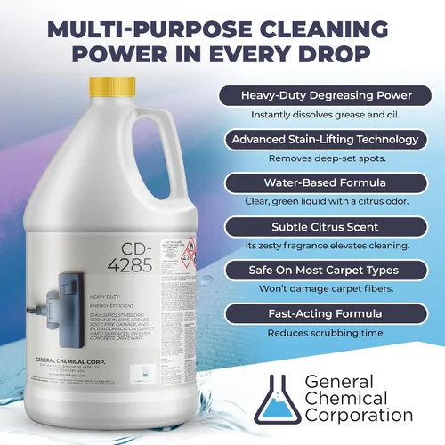 Vista 3 de Removedor de manchas de alfombras resistente CD 4285 – Solución líquida multiusos y potente para alfombras, aunque fórmula de limpieza