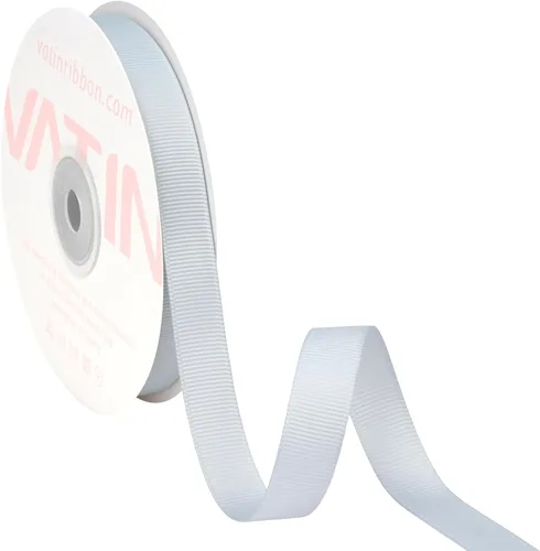 Vista 209 de VATIN Cinta de Grogrén Negra, 1-1/2" x 50 Yardas Continuas, Cinta de Grogrén de Poliéster Negra, Usar para Lazos de Bricolaje, Accesorios