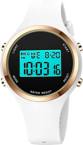 Vista 23 de Reloj XCZAP Deportivo al Aire Libre con Alarma, Resistente al Agua 5 Bar, LED, Digital