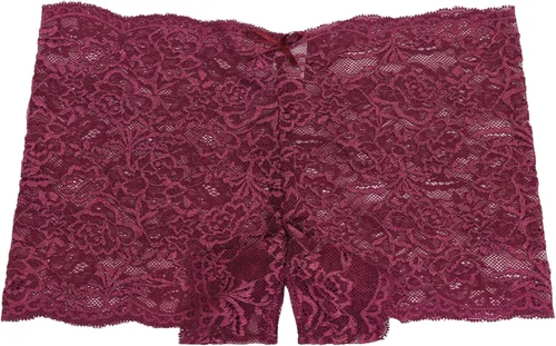Vista 5 de Paquete de 3 bragas cortas de encaje para mujer regular y de talla grande