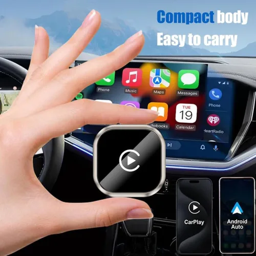 Vista 2 de CarPlay Wireless Adapter for BMW X6 2017 2018 2019 2020 2021 2022 2023 2024 2025 2026, USB Design Plug and Play Bluetooth Fast Connection Car