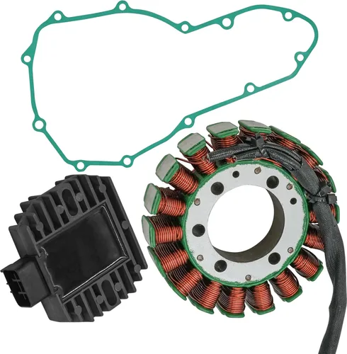 Vista 7 de Caltric Rectificador de estator y regulador con junta compatible con Kawasaki Versys 650 Kle650 2007-2014