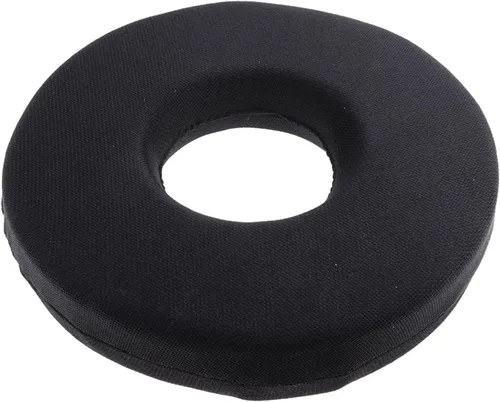 Vista 2 de barenx Cojín de asiento de donut para silla de ruedas, escaras de decúbito para hemorroides, espuma viscoelástica, color aleatorio