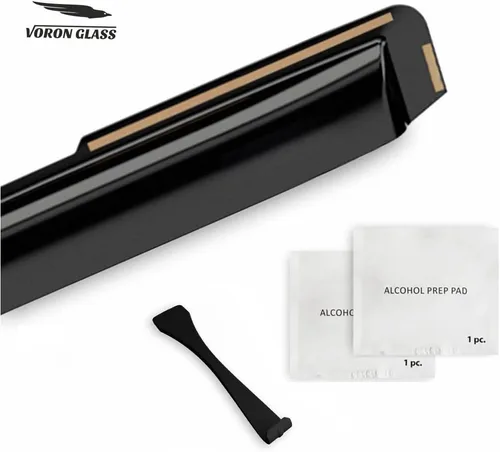 Vista 6 de Voron Glass in-Channel Rain Guards for Chevy Equinox 2018-2024 Para Equinox 18-24