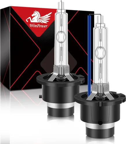 Vista 11 de WinPower Bombillas de repuesto para faros delanteros HID Xenón D1S de 35 W, 6000 K, paquete de 2
