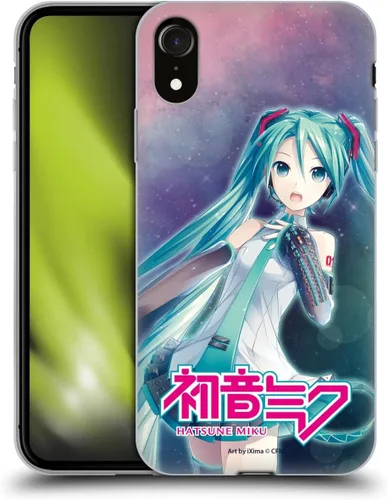 Vista 148 de Head Case Designs Licencia Oficial Hatsune Miku Gráficos Lindos Carcasa de Gel [Protección de Grado Militar] Compatible con Apple iPhone 7