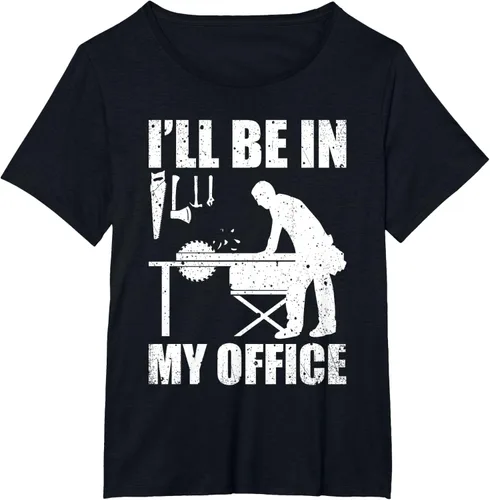 Vista 39 de Camiseta divertida de manga corta para hombre, carpintería, carpintería, carpintería, regalo Negro