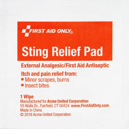 Vista 4 de First Aid Only 19-002 Pack de toallitas para picaduras (caja de 10)