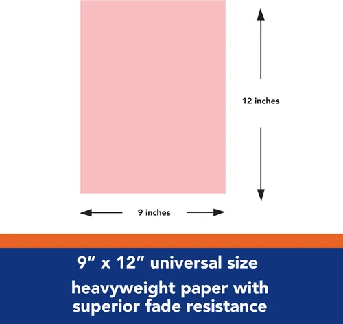 Vista 3 de Papel de construcción Tru-Ray Heavyweight