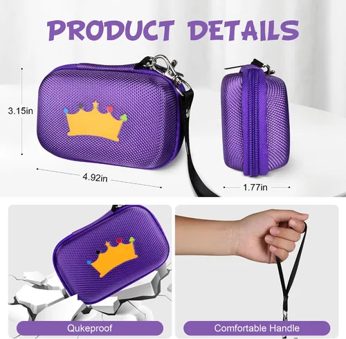 Vista 6 de Funda de viaje para juegos de cartas compatible con juegos de cartas, funda de tarjetas compatible con el soporte de tarjetas de juego UNO