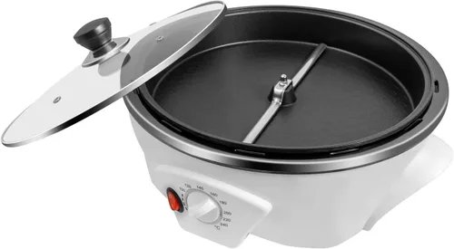 Vista 7 de Máquina tostadora de café de 17.64 oz, 800 W 110 V Máquina de hornear de frijoles domésticos, tostadores de café eléctricos, ajuste de temperatura