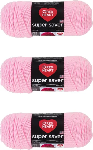 Vista 167 de Red Heart Hilo Super Saver, paquete de 3, estampado artístico, 3 unidades Estampado De Artista