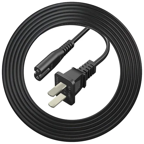 Vista 7 de Cable de alimentación de TV de 10 pies para Samsung LG Toshiba Insignia TCL JVC Sony Sharp Hisense LED LCD Electronics y otros dispositivos
