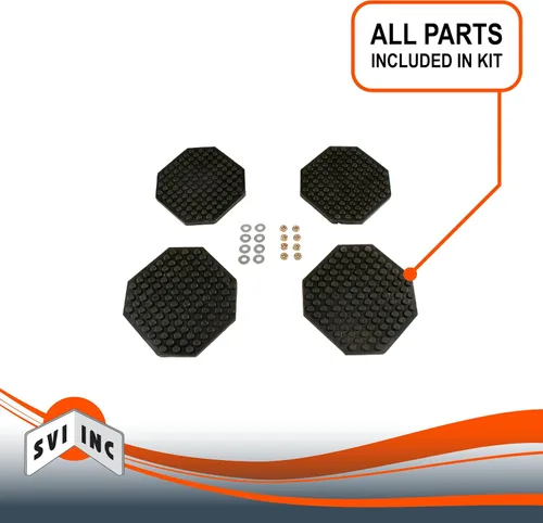 Vista 4 de Kit de almohadillas de goma (juego de 4) – para elevadores Challenger, VBM y Ammco – BH-7225-01-4 (Ref # 11052)