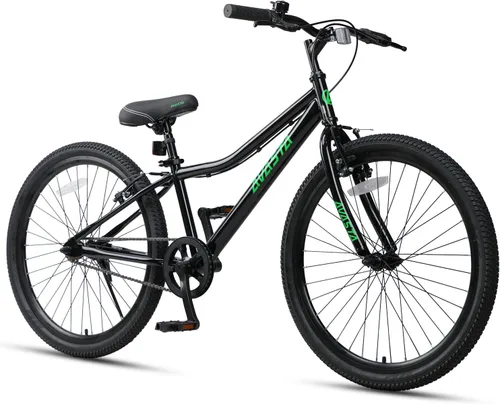 Vista 14 de AVASTA Bilbo 18 20 24 Inch Kids Bike for Boys Girls 5-14 Years Old, Retro Style High Carbon Steel Bicycle with Adjustable Handlebars and Seat, Dual