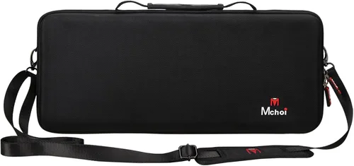 Vista 4 de Mchoi - Funda rígida para impresora móvil inalámbrica Canon PIXMA TR160 / TR150 / iP110 con batería, correa acolchada para el hombro, bolsillo